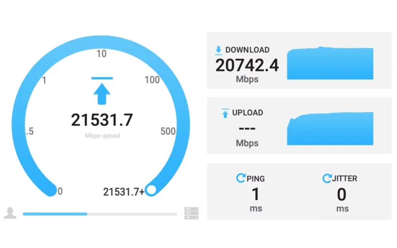 OpenSpeedTest Screenshot